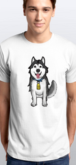 Husky Hugo 卡通圖形設計 短袖T-Shirt 2021(男裝)