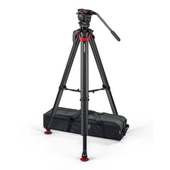 Sachtler aktiv8 flowtech75 MS professional video hydraulic tripod