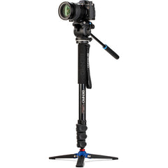 Benro A38FD with S2 Pro Gimbal Classic Photography Monopod