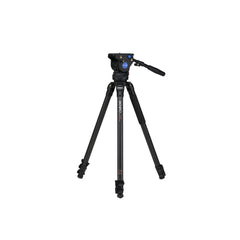 Benro C373FBV4H with BV4H Gimbal Carbon Fiber Professional Video Tripod