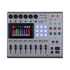 Zoom PodTrak P8 Portable Multitrack Mixer Recorder